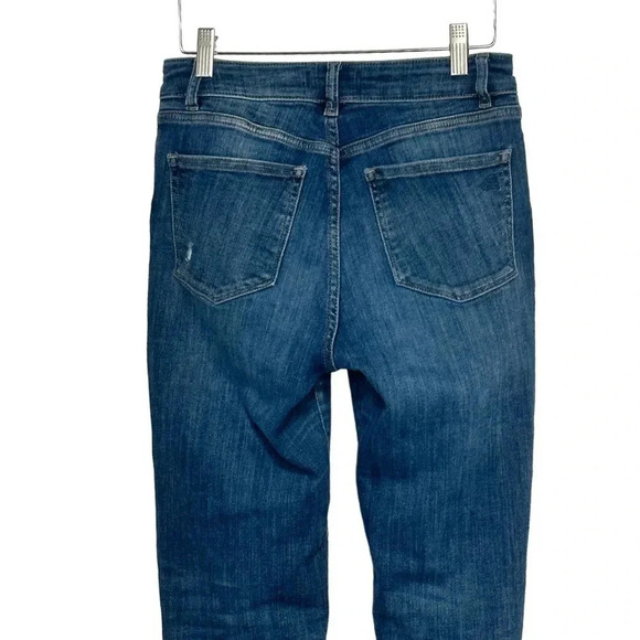 DL1961 Mara instasculpt straight ankle 27 raw hem jeans - Picture 6 of 11